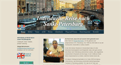 Desktop Screenshot of petersburg-hautnah.com